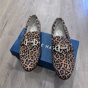 Cole Haan Leopard Loafers